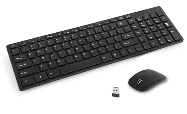 Wireless Keyboard and Mouse Combo Set Full Size